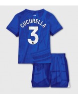 Chelsea Marc Cucurella #3 Kotipaita Lasten 2025-26 Lyhythihainen (+ shortsit)